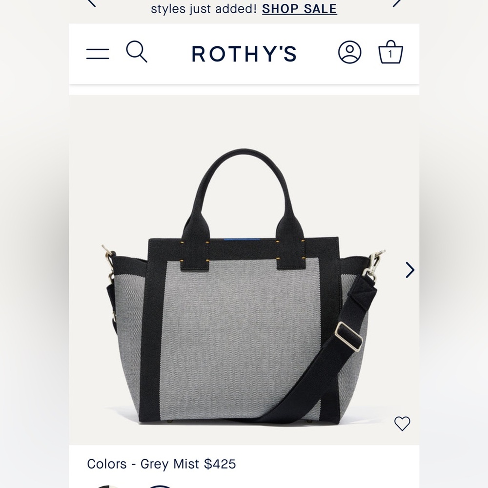 NWT Rothy’s The Handbag